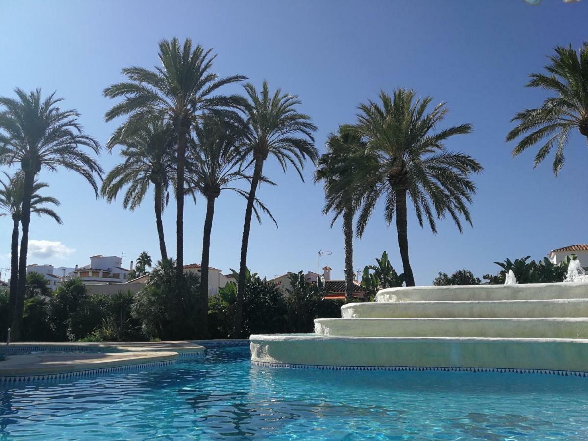 Estudio con Piscina, Playa y Wifi Dénia Exterior foto